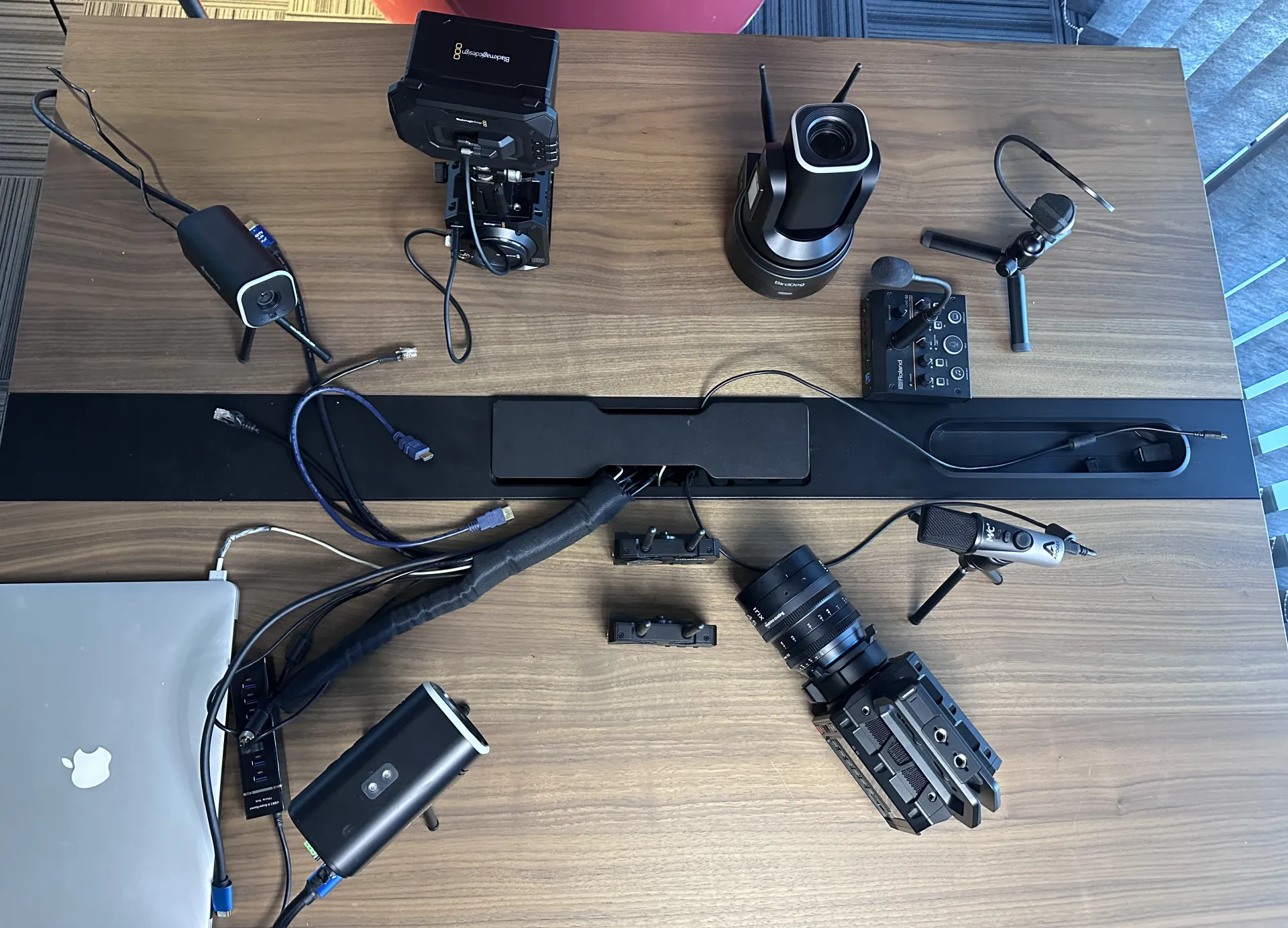 Training equipment at MCX