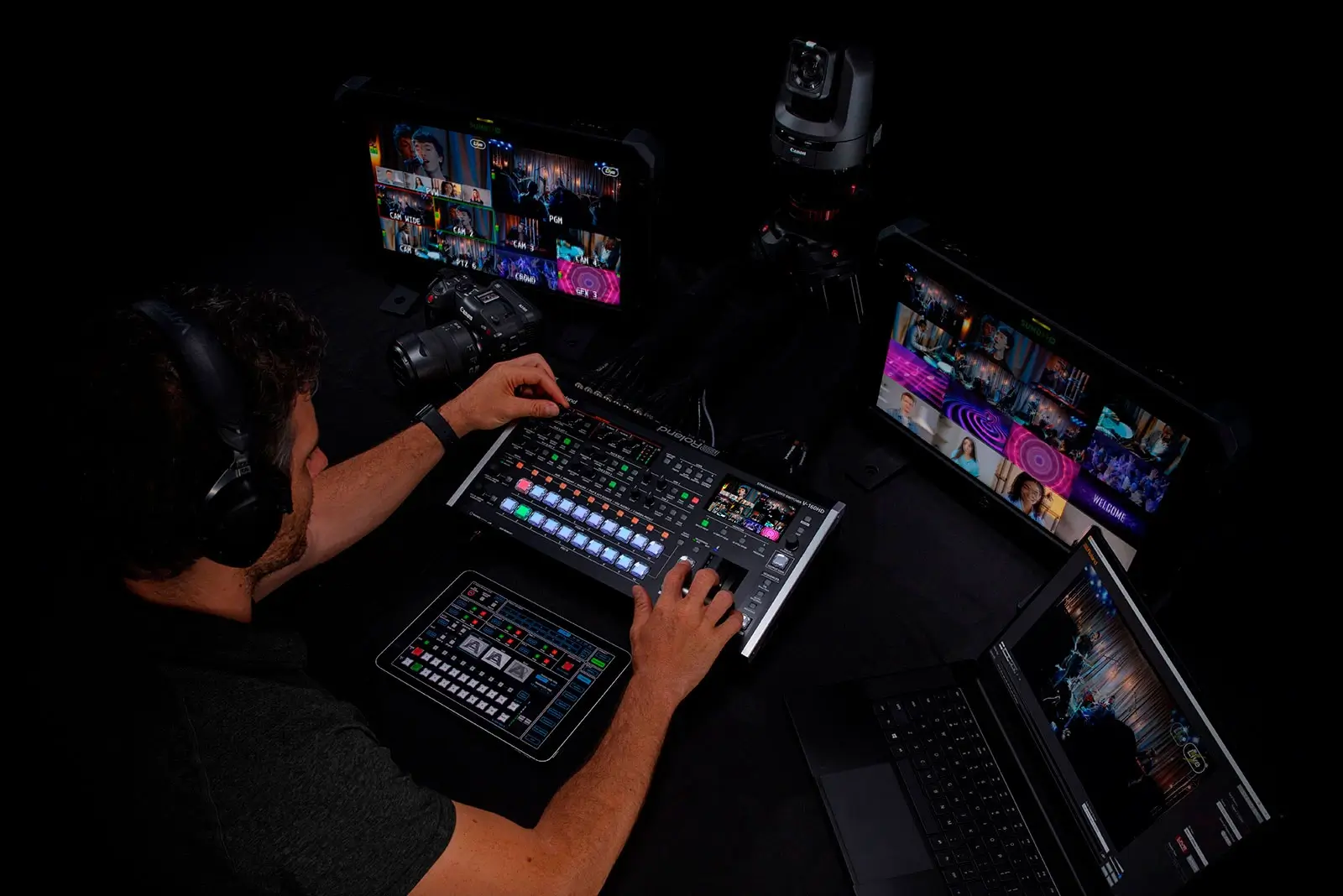 Roland video switcher